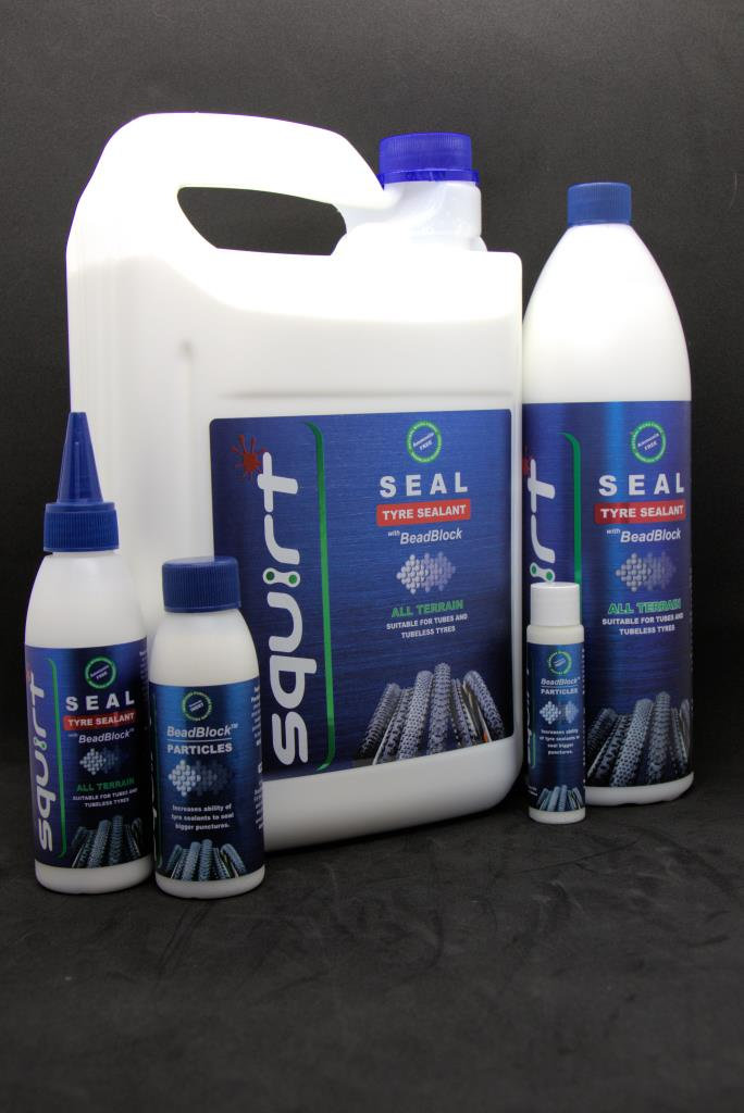 Photograph accompanying Squirt Cycling Products Introduce Squirt SEAL Tyre Sealant