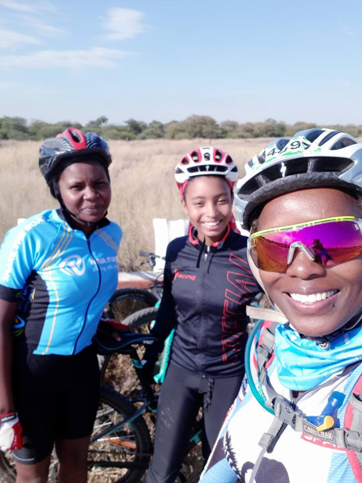Photograph accompanying INDUSTRY POWERHOUSE: Gobona Mantle - Growing Botswana's Cycling Talent.