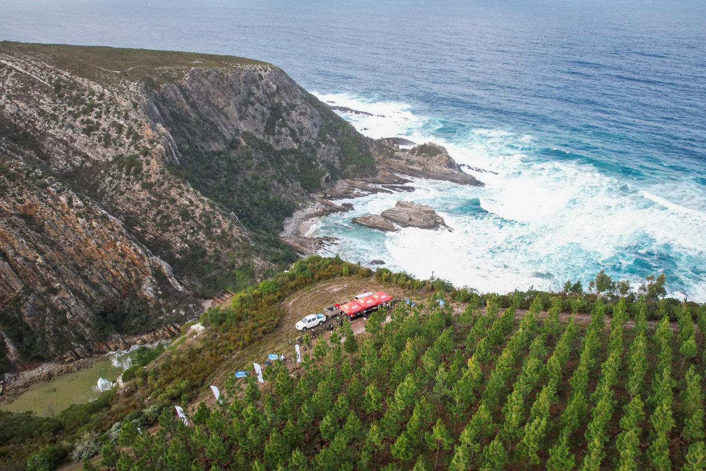 Photograph accompanying Sunshine, Smiles, and a Splash of Showers: The 2024 Glacier Storms River Traverse Delights Adventurers!"