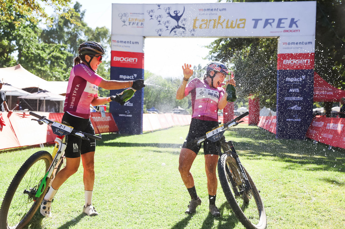Photograph accompanying She Sends Dominates the 2025 Tankwa Trek: A Clean Sweep for Lill and Courtney