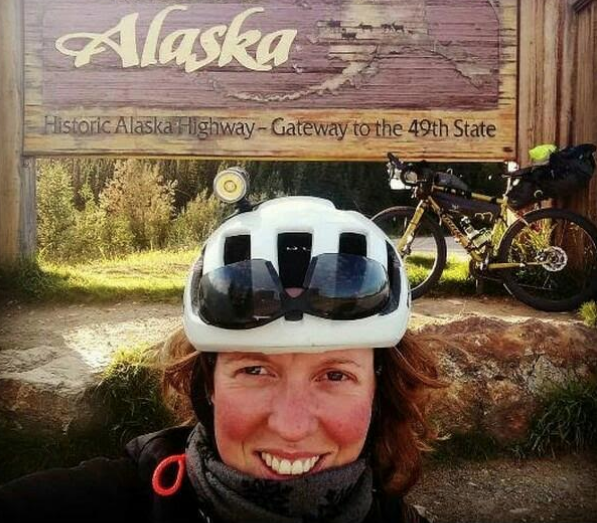 Photograph accompanying Meet the inspiring woman who cycled around the world in 125 days.