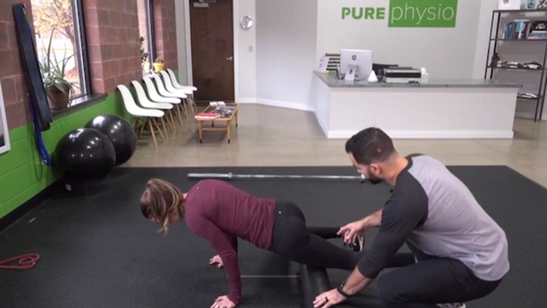Photograph accompanying Don't Foam Roll Your IT Band. Do This Instead.