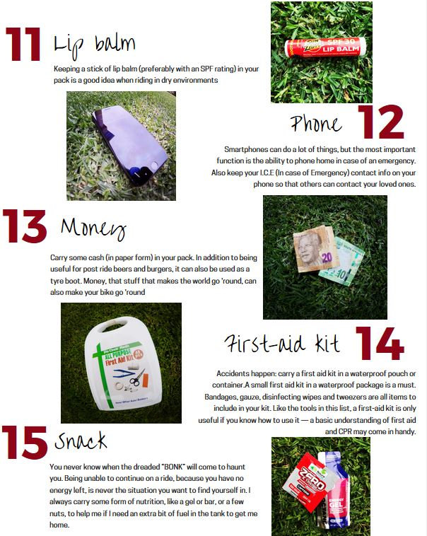 Photograph accompanying 15 things a mountain biker should have while out on the trail