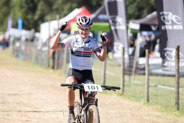 Photograph accompanying Team Announcement for the African Continental XCO Championships