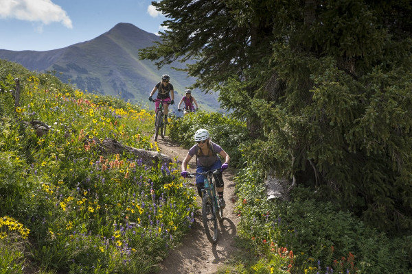 Photograph accompanying 9 Observations from All-Women Mountain Bike Rides