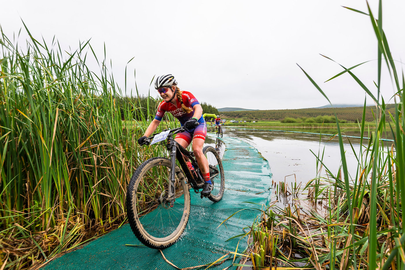 Photograph accompanying Ladies field on fire for the 2021 KAP sani2c