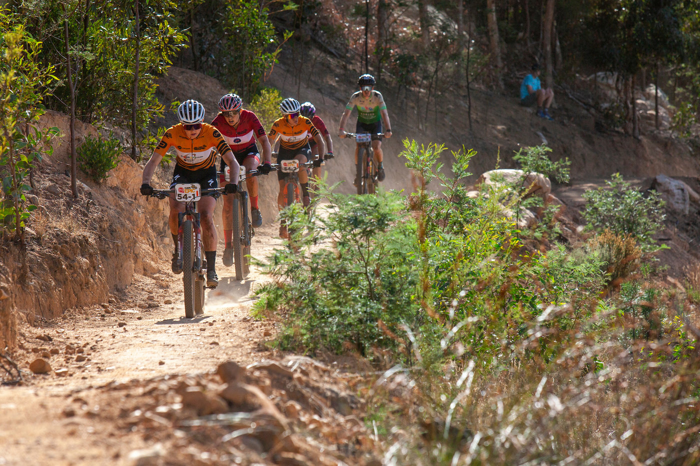Photograph accompanying NinetyOne-Songo-Specialized Absa Cape Epic Champions