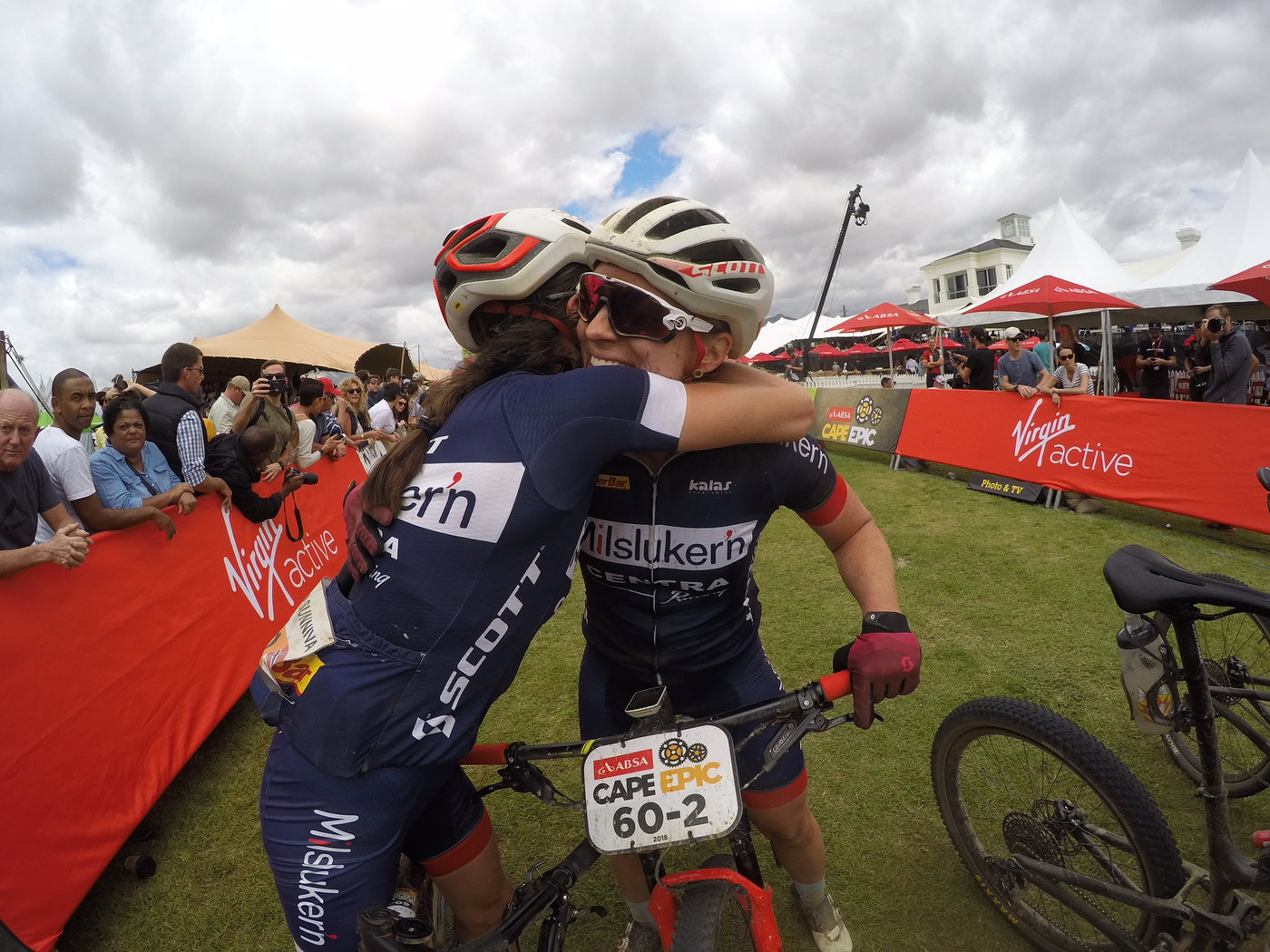 Photograph accompanying 2018 ABSA Cape Epic Womens Race - Stage 7 -Investec-songo-Specialized Ride to Absa Cape Epic Glory