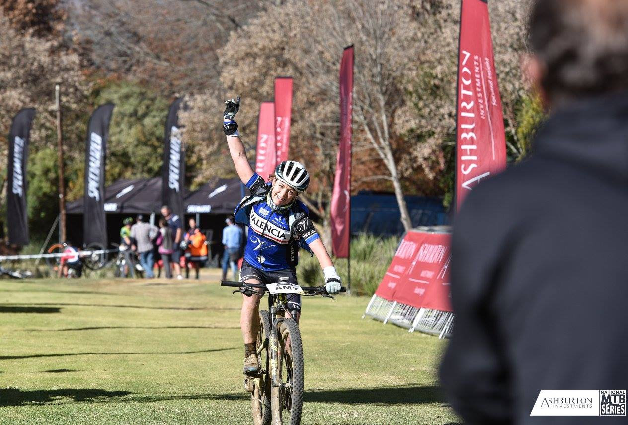 Photograph accompanying Amy Beth McDougall - The Pocket Rocket of South African Mountain Biking