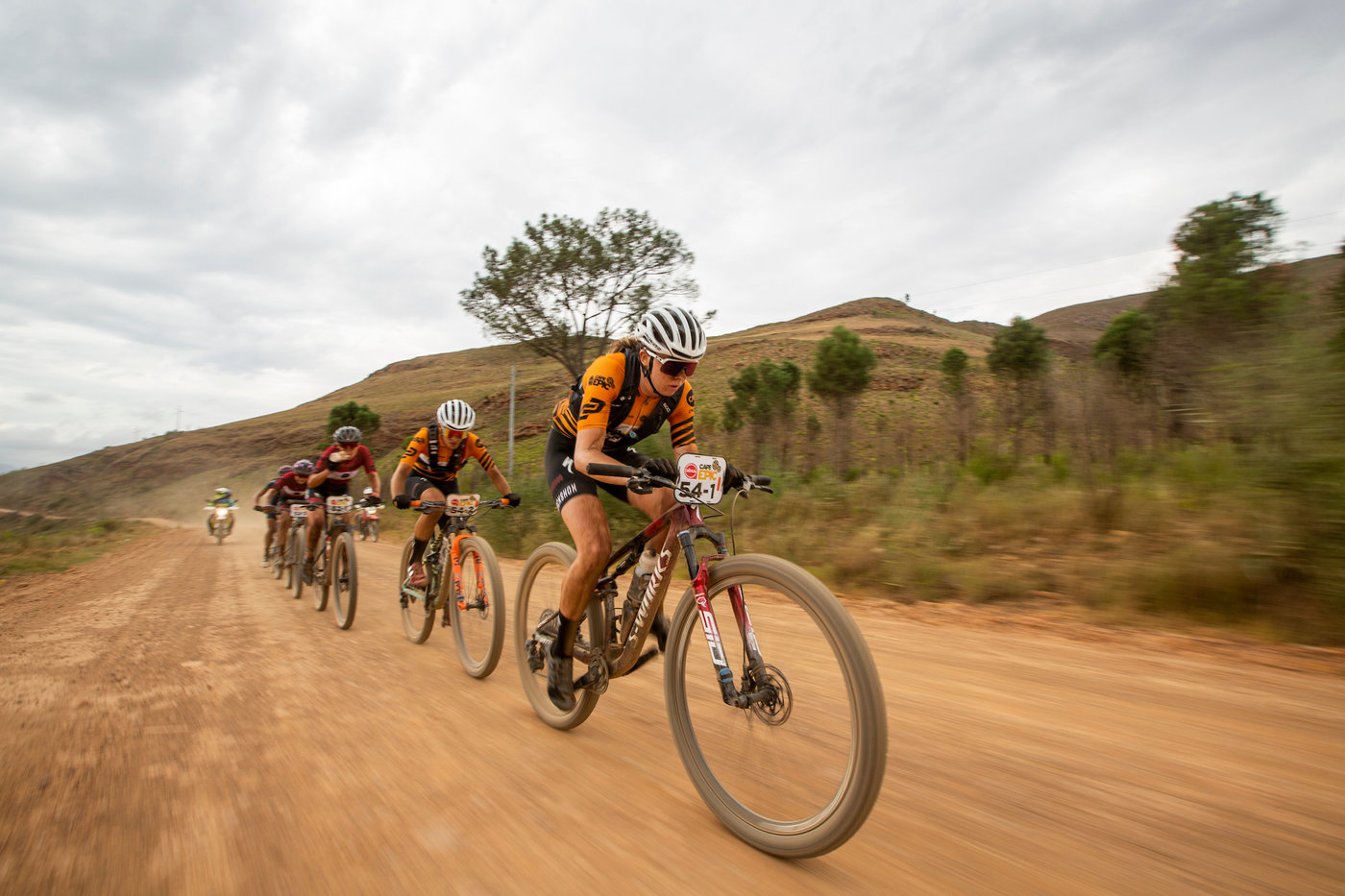 Photograph accompanying Faces Rola sprint to victory on Stage 3 of 2022 Absa Cape Epic