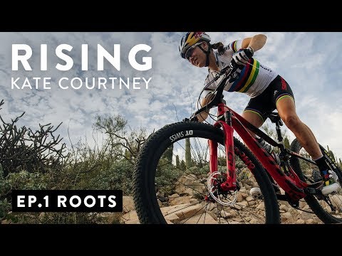 Video thumbnail accompanying Rising: Kate Courtney's Race To The Top