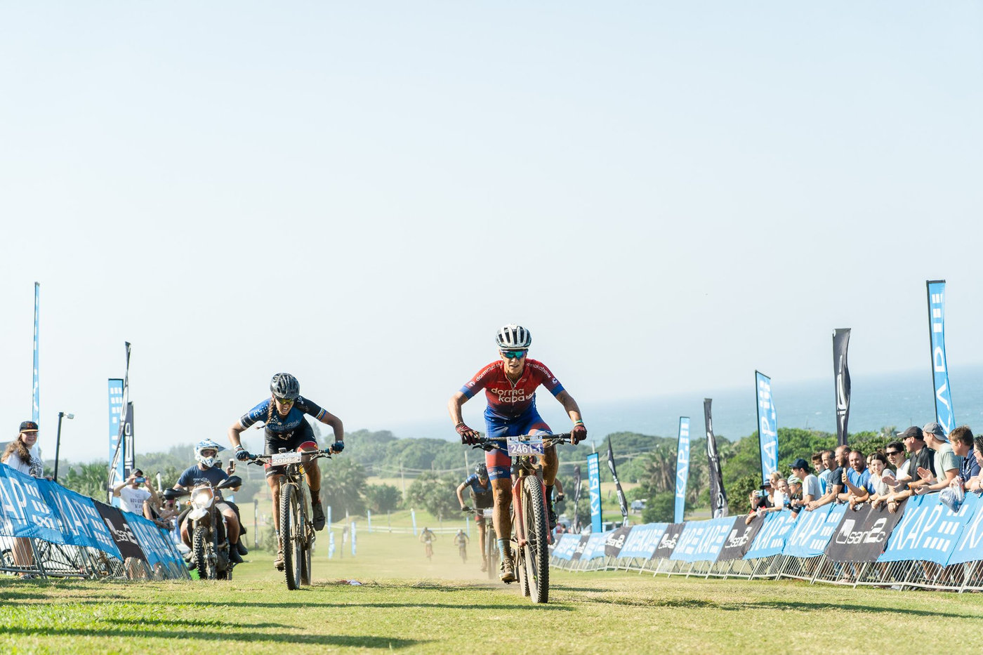 Photograph accompanying Top ladies ready to race again at the KAP sani2c next week
