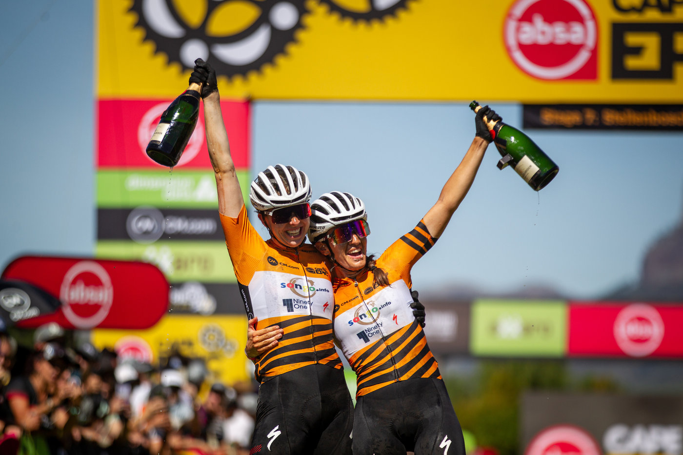 Photograph accompanying NinetyOne-Songo-Specialized Absa Cape Epic Champions