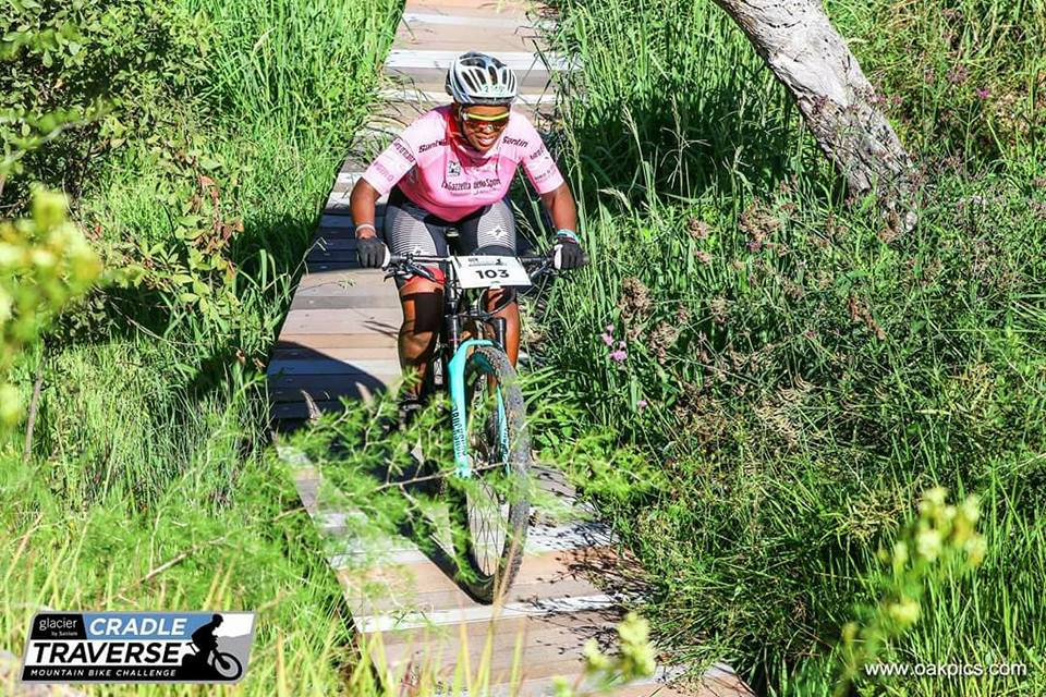 Photograph accompanying INDUSTRY POWERHOUSE: Gobona Mantle - Growing Botswana's Cycling Talent.
