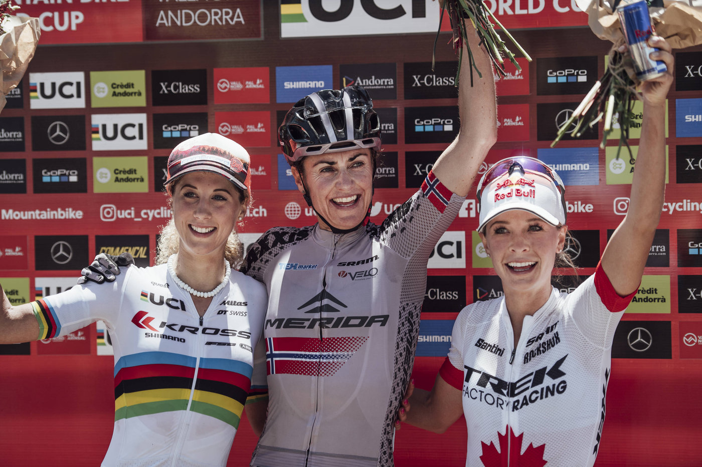 Photograph accompanying Gunn-Rita Dahle Flesja retires from MTB racing after 30 World Cup wins.