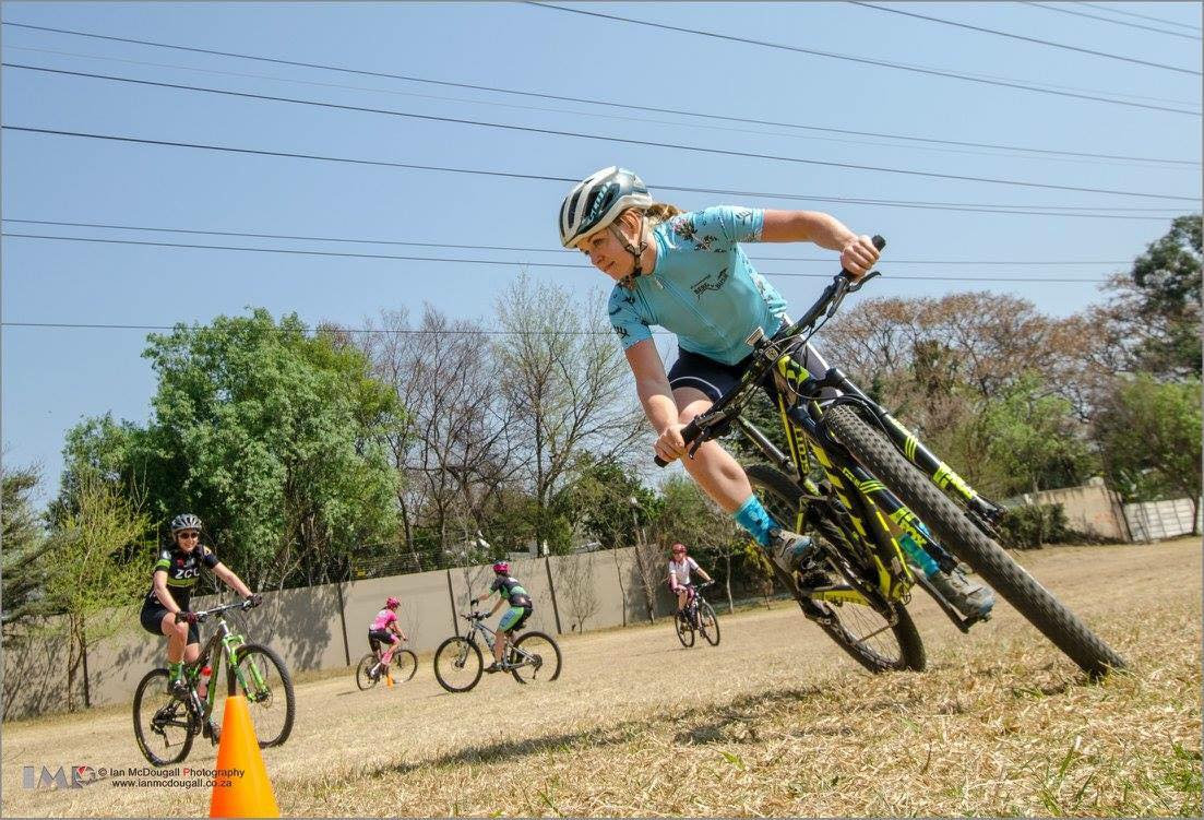 Photograph accompanying Amy Beth McDougall - The Pocket Rocket of South African Mountain Biking